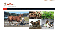 Desktop Screenshot of petpopportraits.com